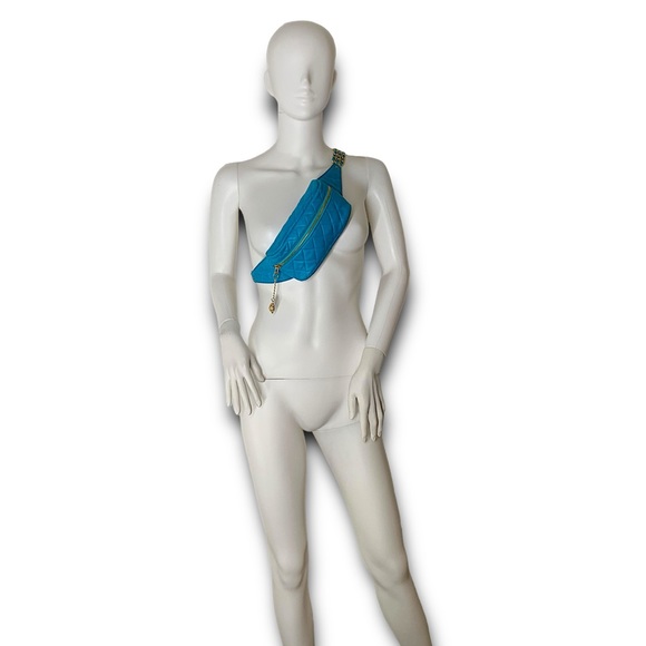 CHANEL CAMELIA MATELASSE TRIPLE CHAIN WAIST POUCH - Picture 5 of 16